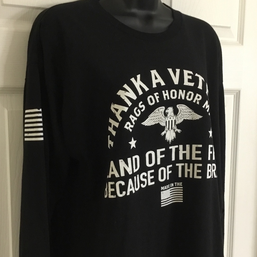 Thank a Veteran Long Sleeve T-Shirt